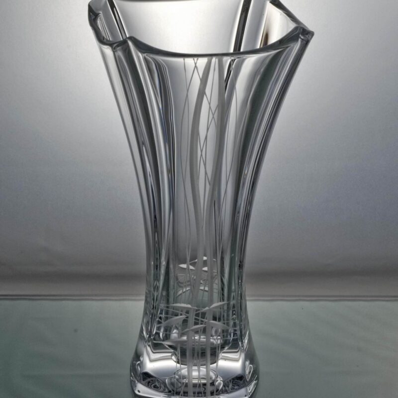Flower Vase | Clear Glass  25cm